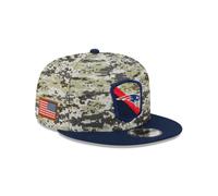 New Era Mens NFL Salute To Service Snapback 9Fifty Cap ~ 'New England Patriots' camo