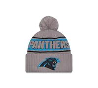 New Era Carolina Panthers NFL 2024 Sideline Sport Knit Grey Bobble Hat