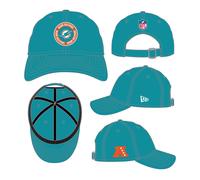 New Era Mens NFL24 9Twenty Miami Dolphins Cap