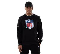 New Era Men's Nos Nfl Crew Neck Nfllog Blk Sweatshirt