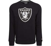 New Era Men's Oakland Raiders Team Logo T-shirt Men's T shirt, Black, XXS UK