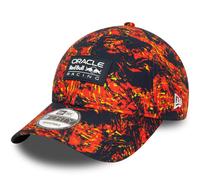 New Era Mens Red Bull Racing All Over Print 9FORTY Adjustable Cap - Multi