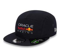 New Era Mens Red Bull Racing Repreve Camper Adjustable Baseball Cap - Black