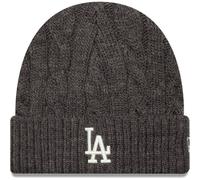 New Era Mens Short Cuff Los Angeles Dodgers Beanie - Charcoal