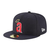 New Era Men's Snapback, Los Angeles Angels Navy Cooperstown, 6.875