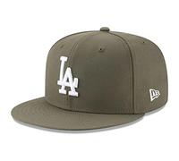 New Era Men's Snapback, Los Angeles Dodgers Green, 7.125