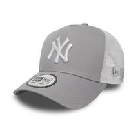 New Era Men's Snapback Trucker Cap ~ New York Yankees grey/white