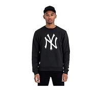 Mens Sweatshirt without Hood New Era TEAM LOGO CREW Black/Black/L