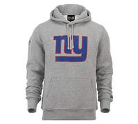 New Era Men's Team Logo Hoody New York Giants Long Sleeve Hoodie, Heather Grey, Large
