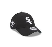 New Era Mens Team Side Patch 940 Adjustable Cap ~ Chicago White Sox black