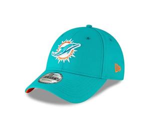 New Era Men's The League 9Forty Miami Dolphins Offical Team Colour Baseball Cap, Blue, One Size