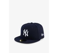 New Era Mens Vy 59fifty York Yankees Brand-embroidered Woven Baseball Cap 7 7/8