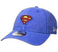 New Era Men's Young Superman Rugged Mini 9twenty Adjustable Cap Hat Baseball, Blue, One Size