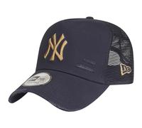 New Era Mesh Trucker Cap Distressed New York Yankees