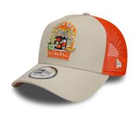 New Era Mesh Trucker Cap - Summer Taste The Sunshine - One Size Beige