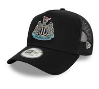 New Era Mesh Trucker Snapback Cap - Newcastle United Black