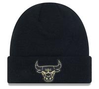 New Era Metallic Badge Chicago Bulls Beanie Black