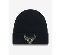 New Era Metallic Badge Chicago Bulls Beanie Black Man