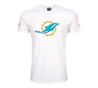 New Era Miami Dolphins NFL Team Logo White T-Shirt