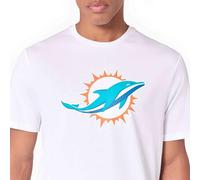 New Era Miami Dolphins NFL Team Logo White T-Shirt