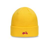 New Era Minibike Knitted Beanie With Cuff ~ Vespa yellow