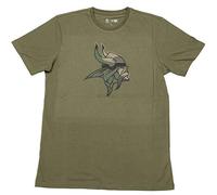 New Era Minnesota Vikings Camo Logo Olive T- Shirt