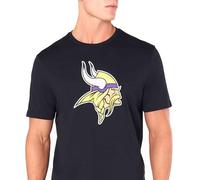 New Era Nfl Minnesota Vikings Regular Fit Short Sleeve T-shirt Black S Men