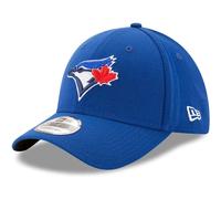New Era MLB 39Thirty Team Classic Stretch Flex Fit Team Color Primary Logo Primary Logo Baseball Cap Hat - Toronto Blue Jays Blue - Medium-Large