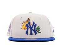 New Era MLB 9FIFTY Snapback Cap Floral New York Yankees Beige/Royal, beige, S/M