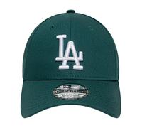 NEW ERA LA DODGERS BASEBALL CAP.9FORTY LEAGUE ESSENTIAL STRAPBACK GREEN HAT W25