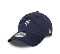 New Era Mlb 9twenty New York Mets Washed Mini Logo Cap Blue