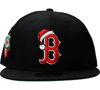 New Era Mlb Boston Red Sox Christmas World Series 1967 59fifty Fitted Cap Black
