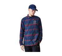 New Era Mlb Check New York Yankees Shirt Blue