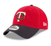 New Era MLB Core Classic 9TWENTY 2-Tone Adjustable Hat Cap One Size Fits All, Minnesota Twins, One size