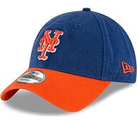 New Era MLB Core Classic 9TWENTY 2-Tone Adjustable Hat Cap One Size Fits All, New York Mets, One size