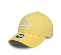 New Era MLB Fan Cap for Women Adjustable Team Logo Los Angeles Dodgers Curved Visor hat Yellow