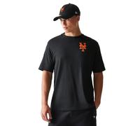 New Era Mlb Food Graphic New York Mets Short Sleeve T-shirt Black M Men