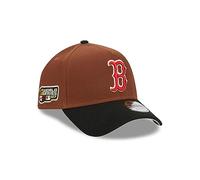 New Era MLB Harvest cap baseball sidepatch snapback team logo A-Frame hat baseball cap brown black