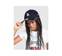 New Era MLB LA Dodgers Contrast Stitch 9TWENTY Denim Cap - Blue One Size