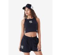 New Era MLB Le Crop NY Yankees sleeveless black women's t-shirt. - XL