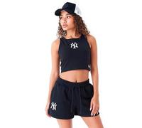 New Era Ladies Crop Tank Top New York Yankees Black - M