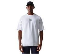 New Era Mlb Le Midi New York Yankees Short Sleeve T-shirt White S Men,Women