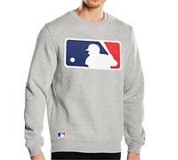 New Era Mlb Logo Hoodie Herren Hoodie - Grey Med, XX-Large