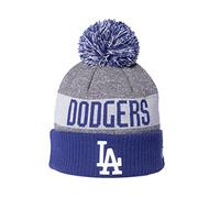 New Era MLB Los Angeles Dodgers Colour Stripe Beanie Sport Knit Grey