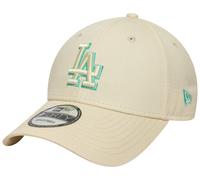 New Era 9Forty Strapback Cap Outline Los Angeles Dodgers Beige