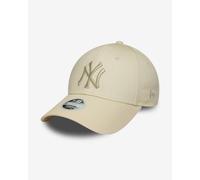 New Era Womens 9FORTY New York Yankees Baseball Cap - Light Cream - One Size