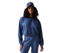 New Era Mlb Midi Le Crop Los Angeles Dodgers Sweatshirt
