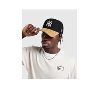 New Era Mlb Suede Visor Eframe New York Yankees Cap Black