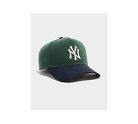 New Era MLB New York Yankees Faux Suede 9FORTY E-Frame Cap - Green One Size