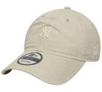 New Era Mlb New York Yankees Mini Logo Washed 9twenty Cap Beige